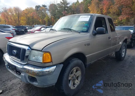 2004 Ford Ranger Xlt from USA, damaged, VIN 1FTZR15E74TA15123
